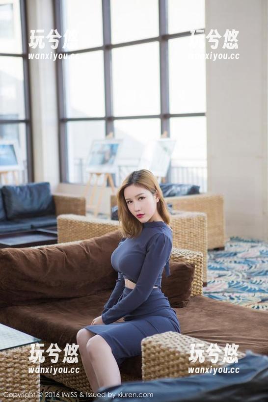 IMiss爱蜜社-黄歆苑 IMiss爱蜜社 - 要命的高清写真:黄歆苑的秘书身份是宛如软刀子!