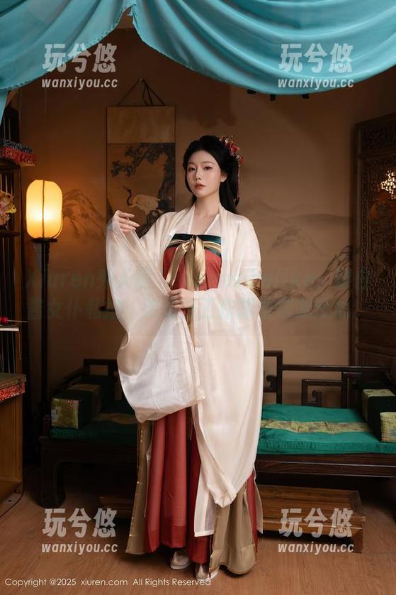Xiuren秀人网 - womenbelike：甜白酱女仆私拍，明明是工作却看得我分心。