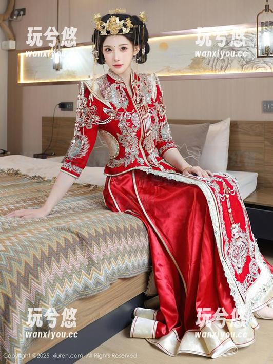 Xiuren秀人网-陆萱萱cecillia Xiuren秀人网 - 陆萱萱cecillia的红裙美学,无圣光合集,各种得意的姿态等你来发现!