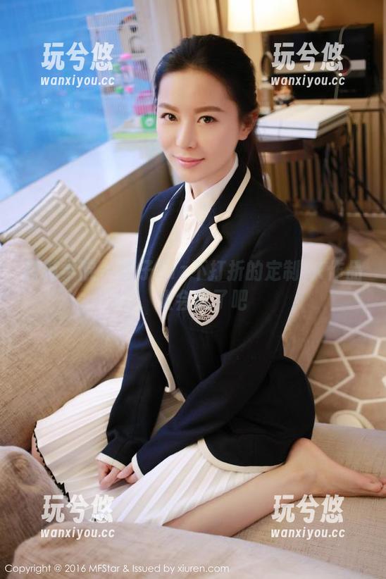 模范学院 - 栗子Riz不打折的定制JK作品，太会玩了吧