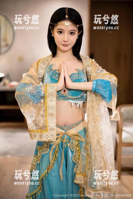 秀人网 - 有趣的安然Maleah+优雅的和服=高清写真集中隐藏的万千奇遇，你发现的小绺绺了吗？