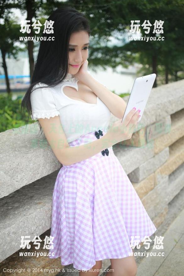 美媛馆-Angela小热巴 美媛馆 - 天台上的Angela小热巴,写真集也太自然了吧,完全让人放松