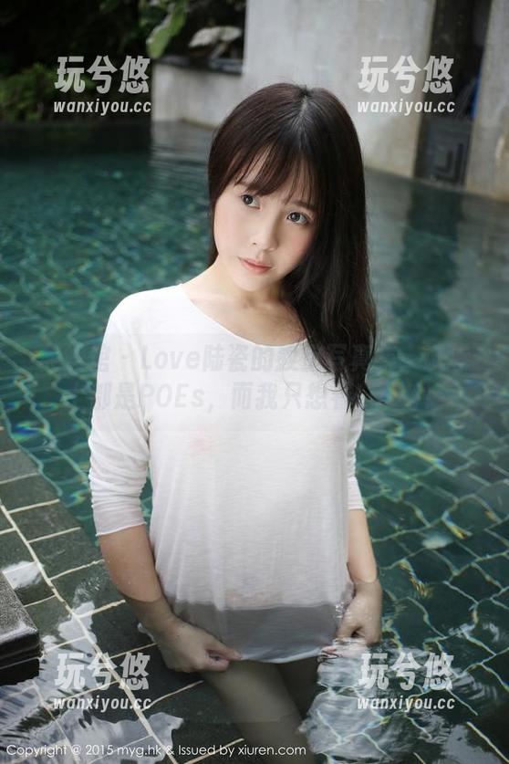 美媛馆 - Love陆瓷的教室写真集：试卷上都是POEs，而我只想看LOOK！